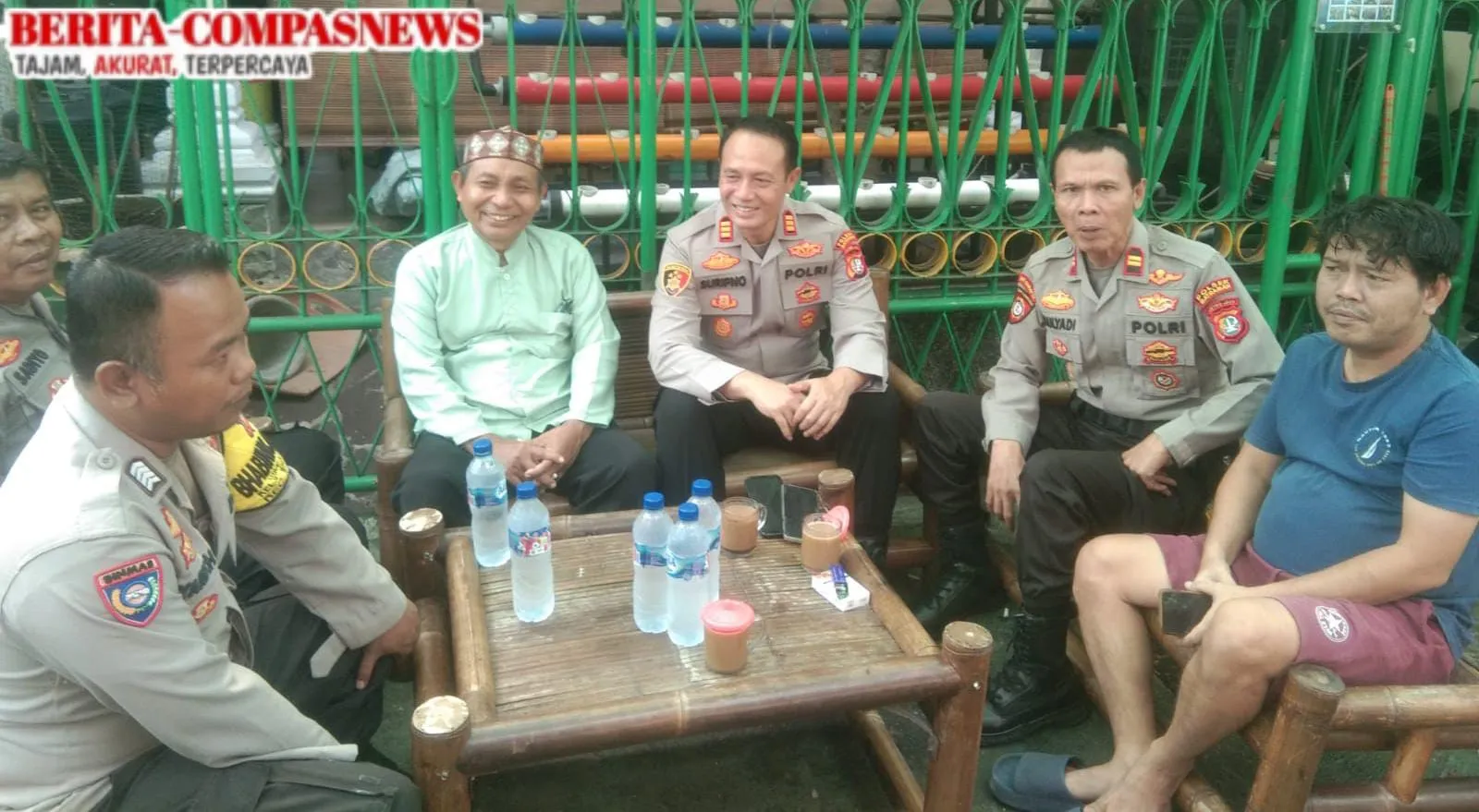 Kapolsek Matraman Kunjungi Tokoh Agama, Bahas Curanmor dan Potensi