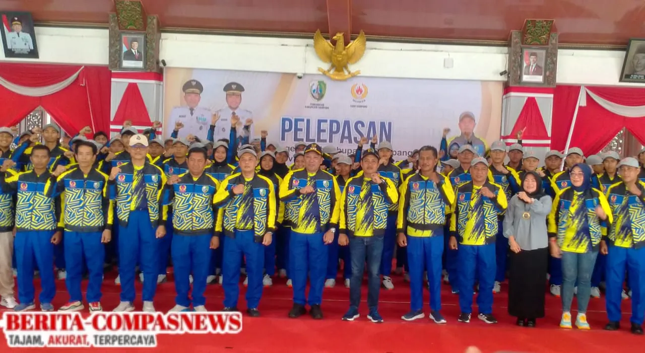 Pelepasan Kontingen Atlet Kabupaten Sampang untuk Porprov Jawa Timur IX