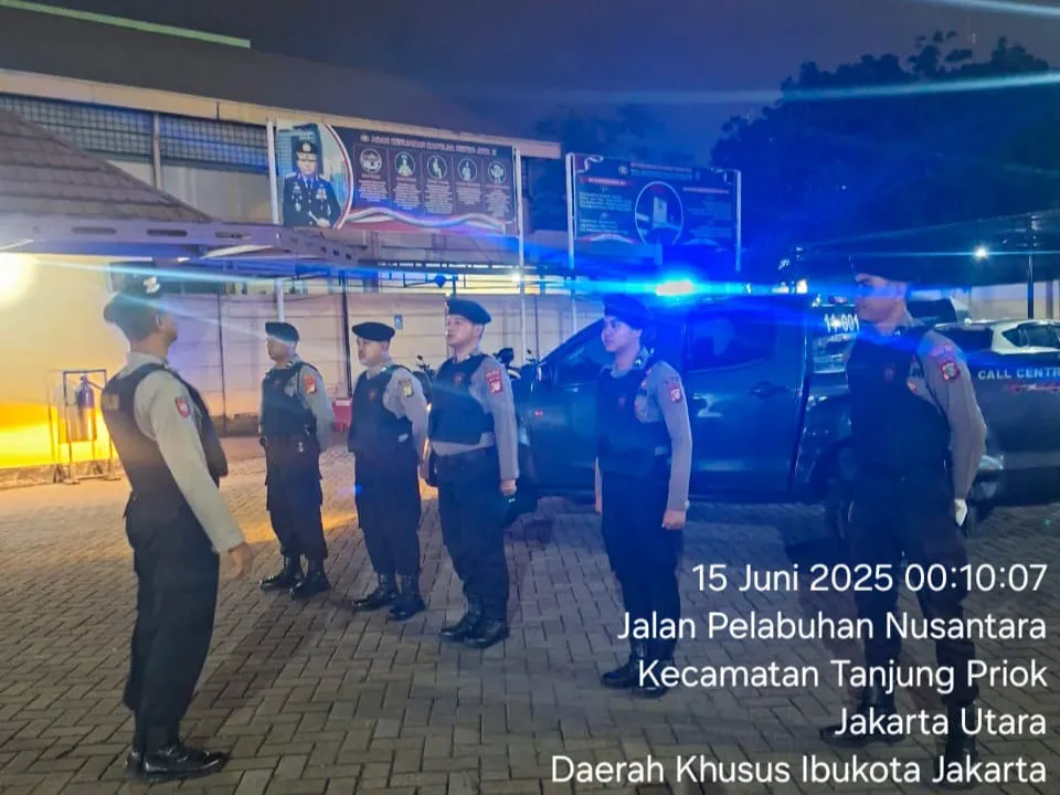 Polres Pelabuhan Tanjung Priok Gelar Patroli Perintis Presisi Antisipasi Tindak Pidana"