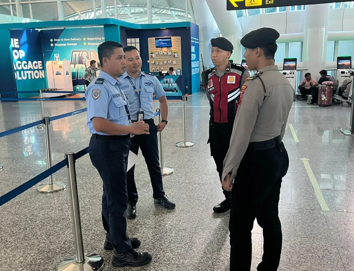 Polres Bandara Ngurah Rai Antisipasi Dampak Pembatalan Penerbangan Akibat Erupsi Gunung Lewotobi