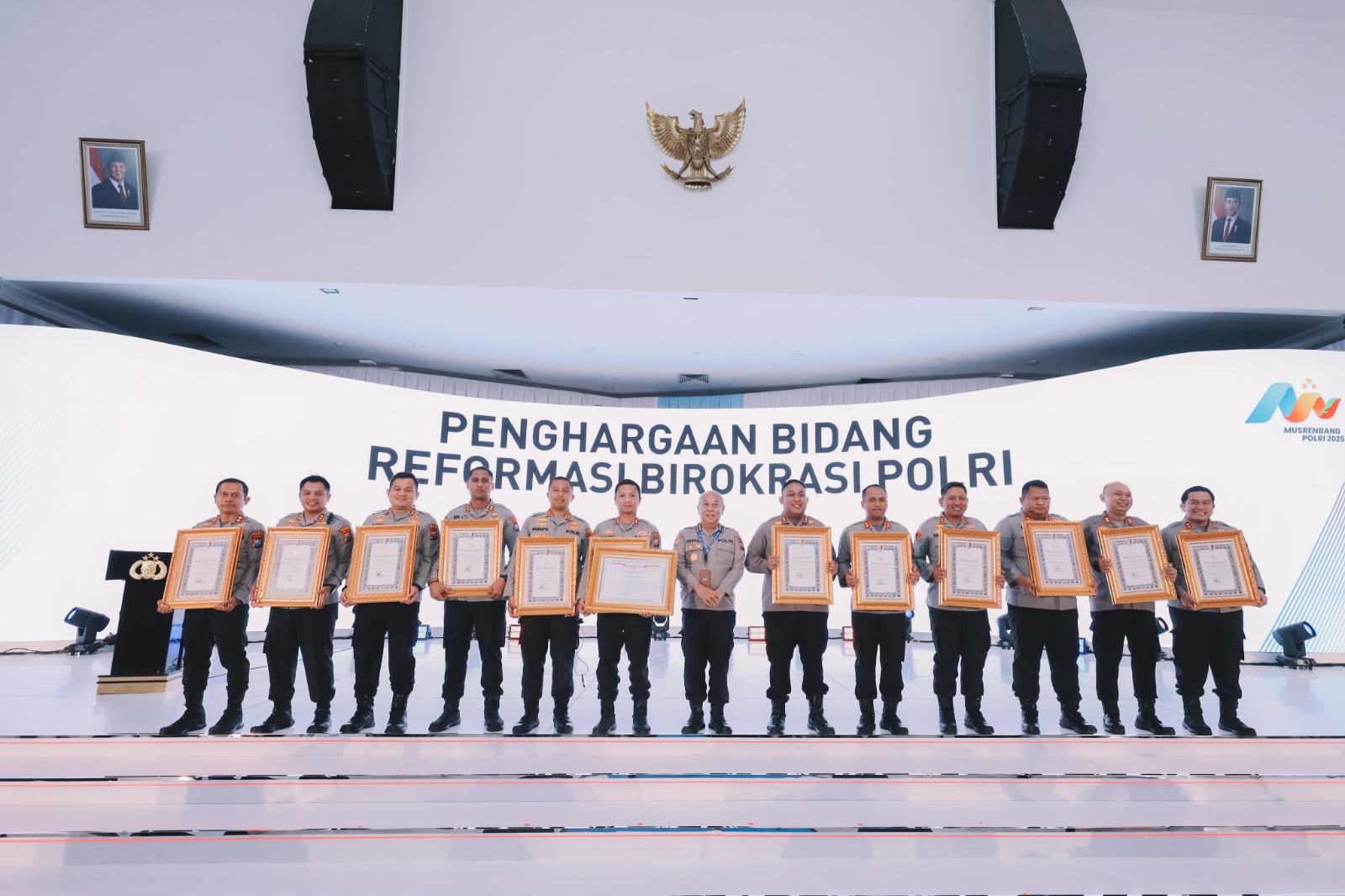 Musrenbang Polri 2025, Polres Bangkalan Raih Penghargaan Pelayanan Prima