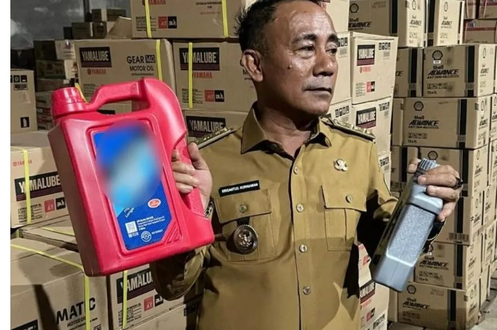 Beredar Luas Oli Palsu di Pontianak, Wagub Krisantus Minta APH Tindak Tegas Para Pelaku