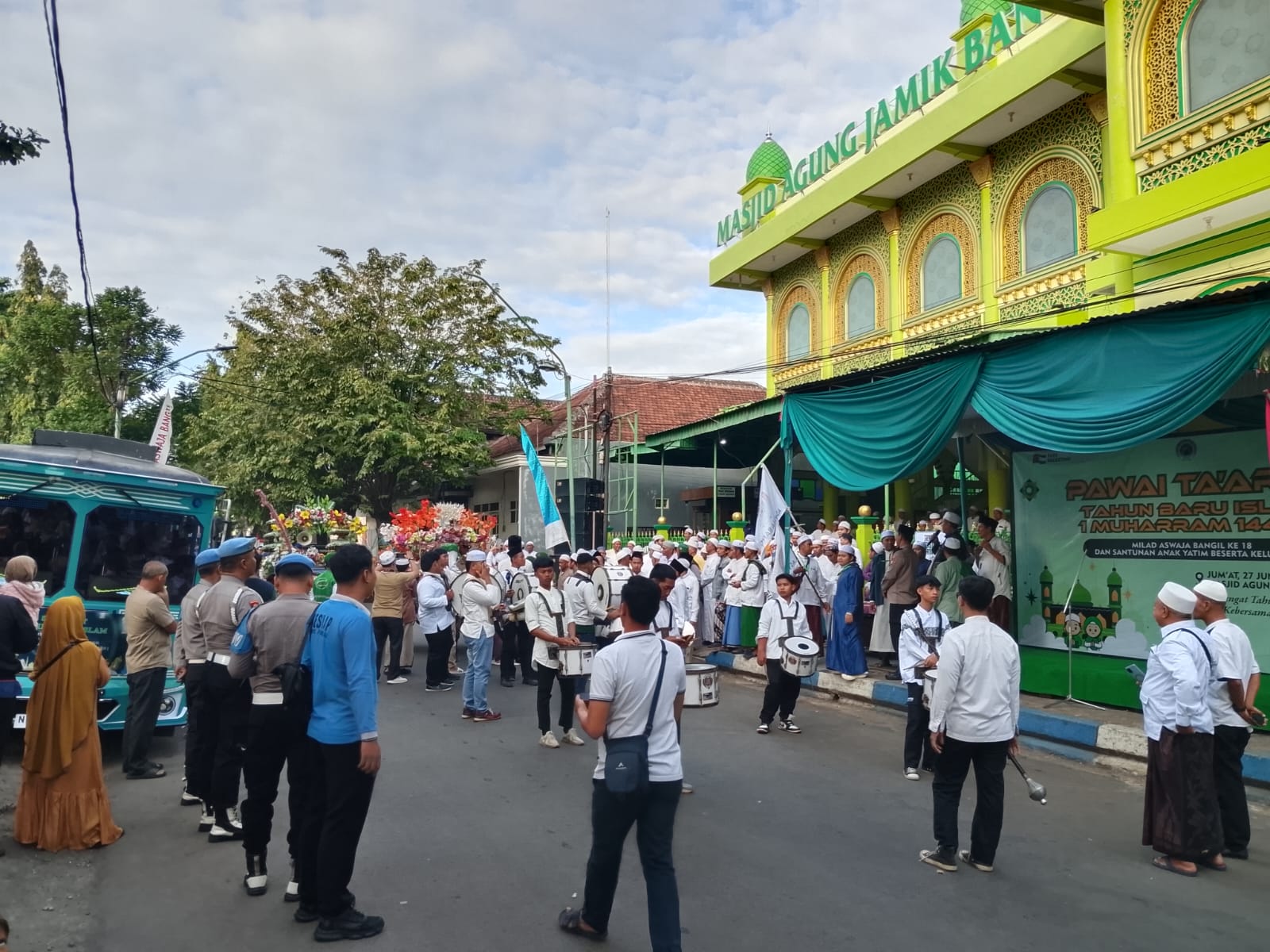 Kapolres Pasuruan Apresiasi Semangat Kebersamaan Dalam Pawai Peringati 1 Muharram di Bangil