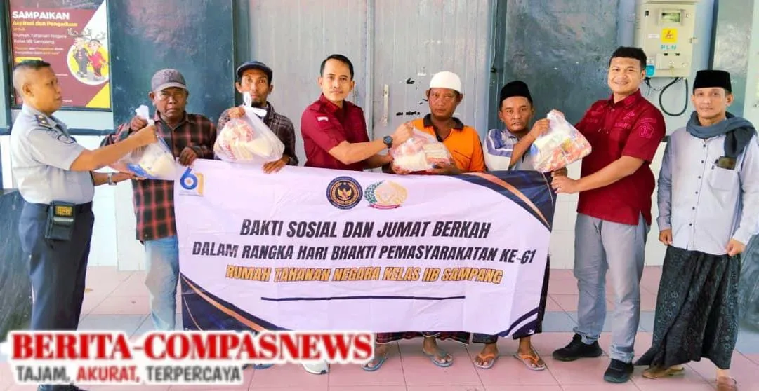Rutan Sampang Berbagi: Bantuan Sosial untuk Masyarakat Sekitar