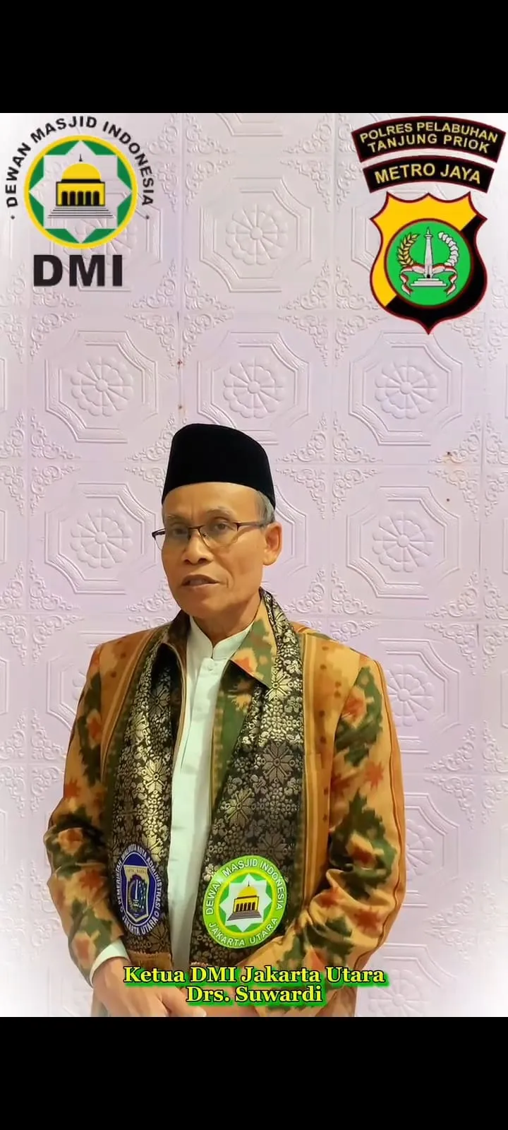 Ketua Dewan Masjid Indonesia Jakarta Utara, HUT Bhayangkara ke-79 : Polri Semakin Dekat dan Polri Peduli Masyarakat