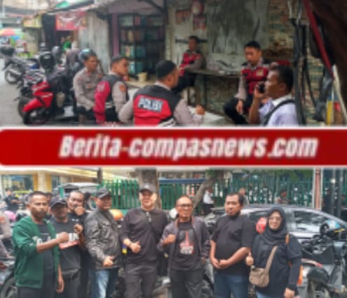 Polsek Pulogadung Amankan Keberangkatan Simpatisan PDI-P ke PN Jakarta Pusat
