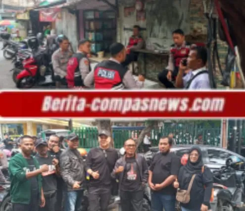 Polsek Pulogadung Amankan Keberangkatan Simpatisan PDI-P ke PN Jakarta Pusat