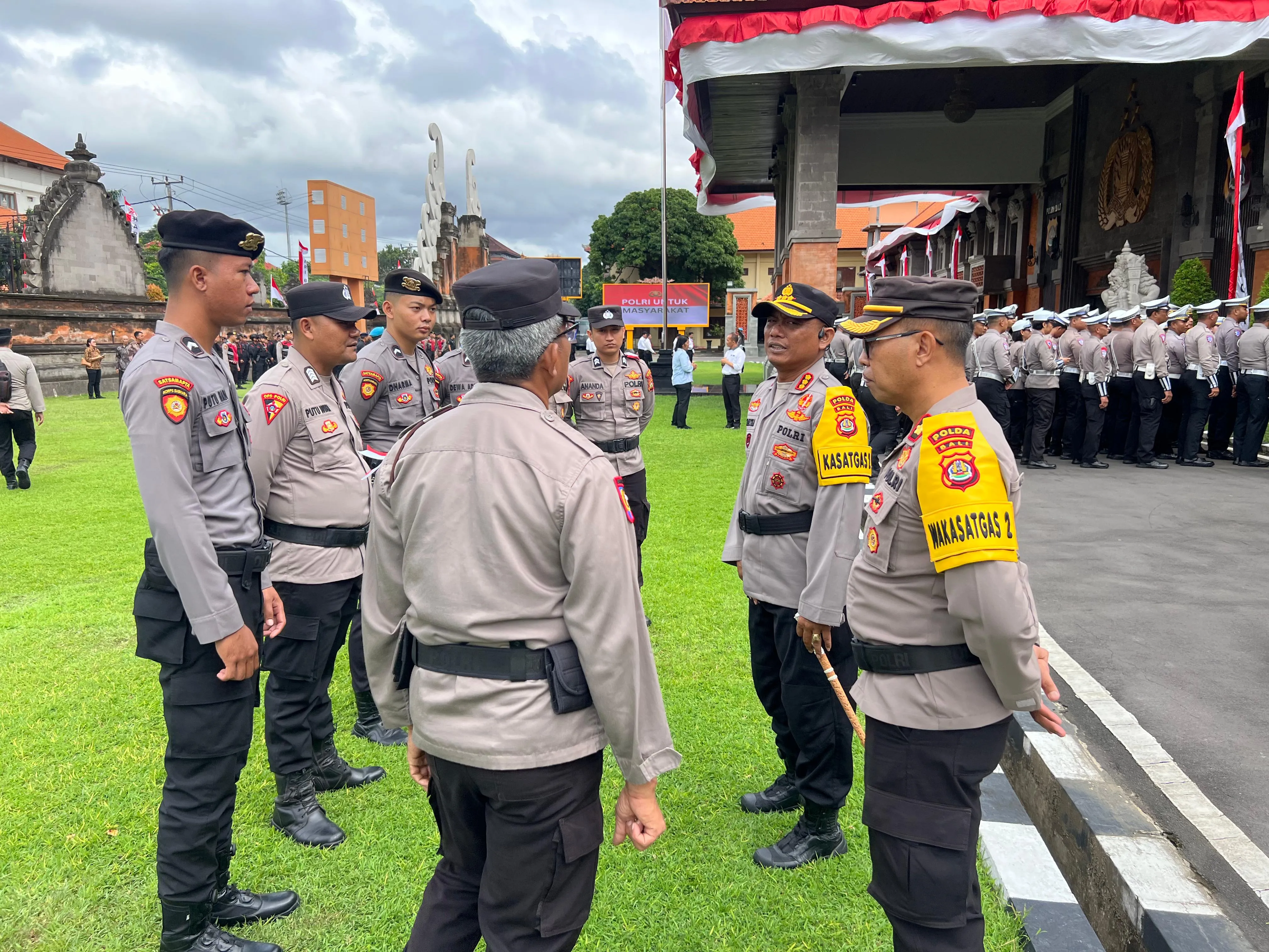 Polres Bandara Ngurah Rai Siapkan Pengamanan Kedatangan Wapres RI Gibran