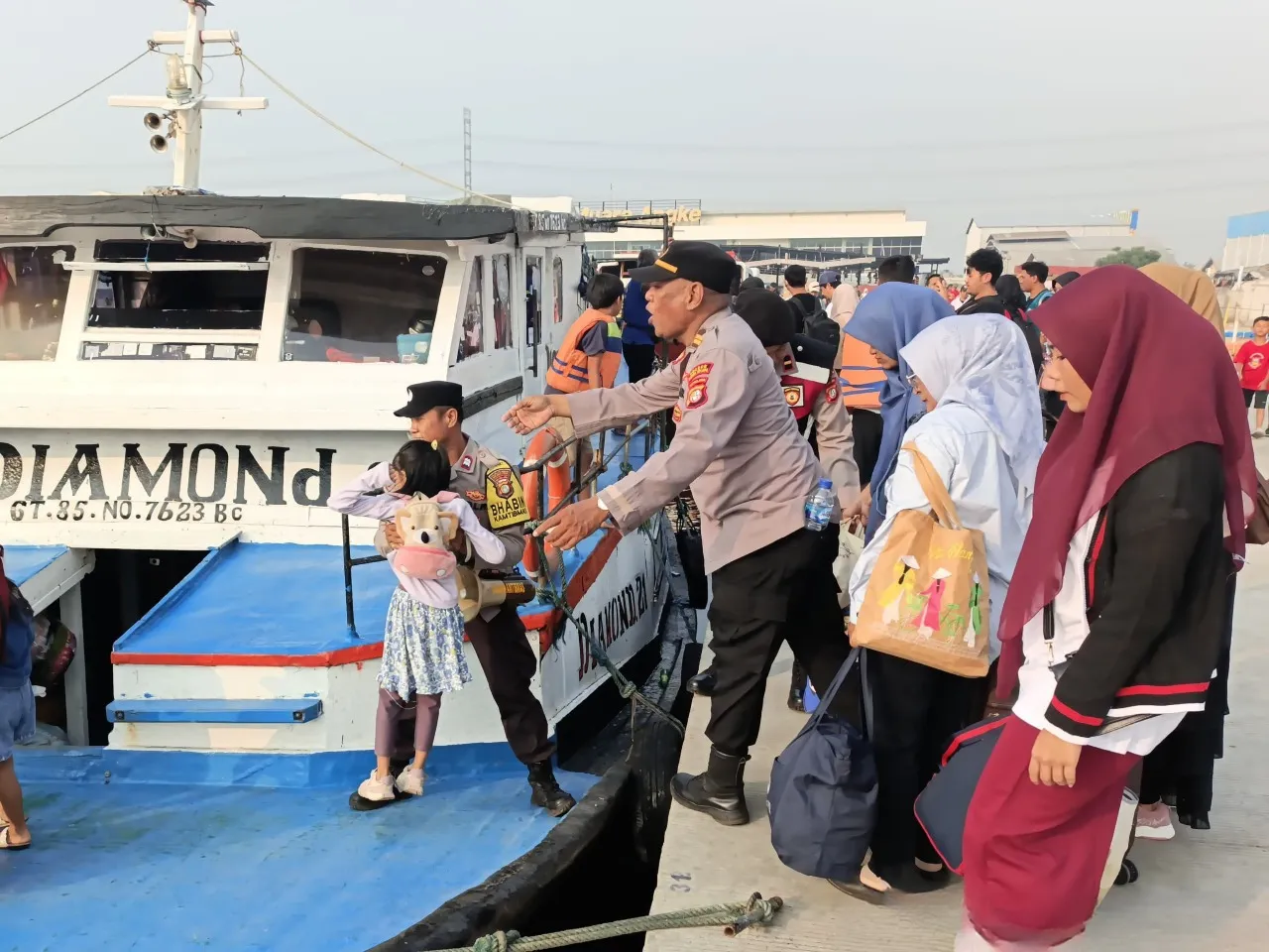 Pelayanan, Pengamanan Dan Himbauan Wisatawan Liburan ke Pulau Seribu