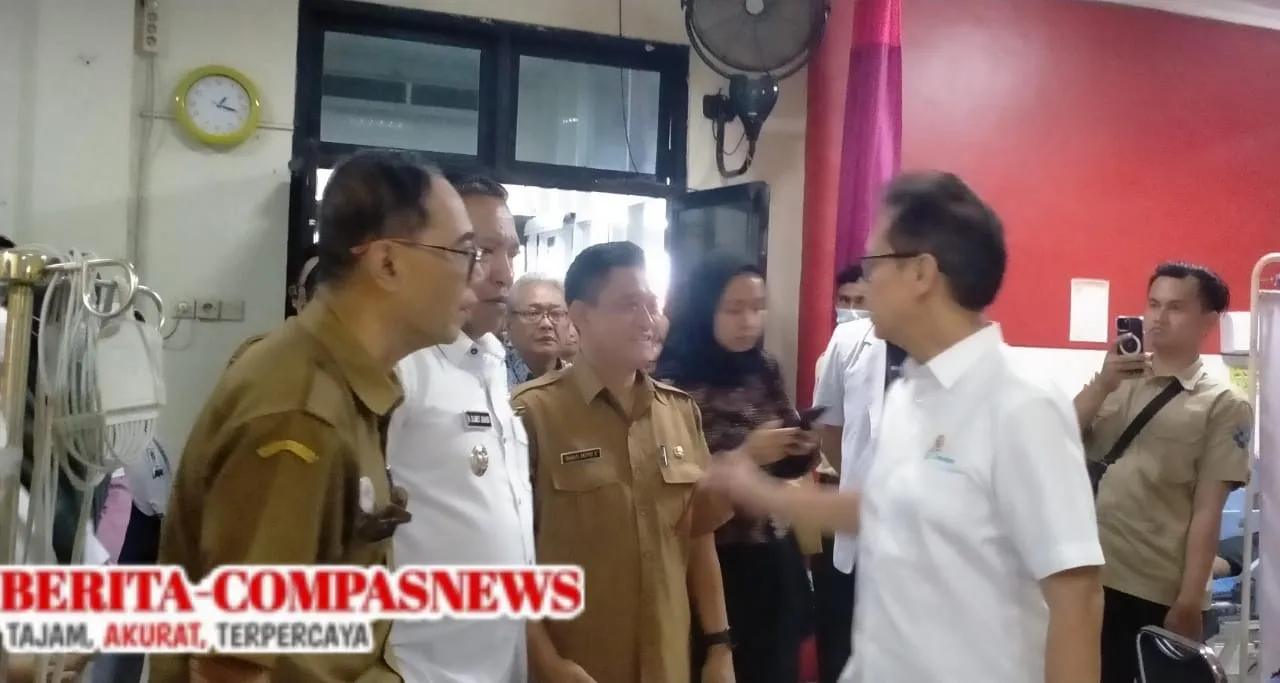 Menteri Kesehatan RI Tinjau RSMZ, Setuju Relokasi Rumah Sakit