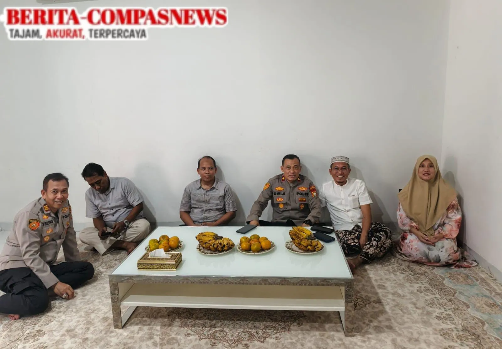 Kapolsek Cipayung Jalin Silaturahmi dengan Tokoh Masyarakat H. Yono, Perkuat Sinergi Kamtibmas