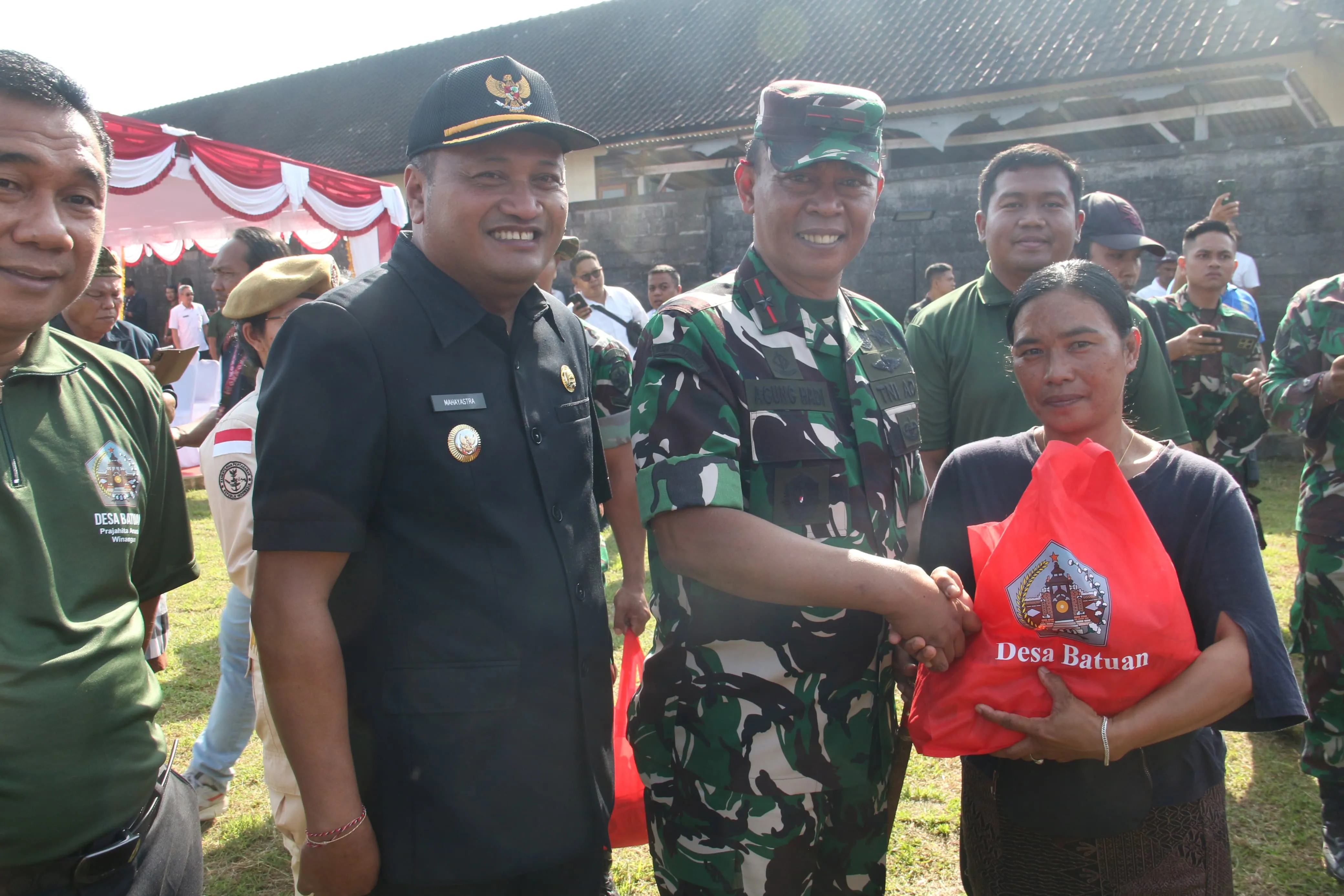 Bupati Gianyar Resmikan TMMD ke-125, Tegaskan Komitmen Pemerataan Pembangunan