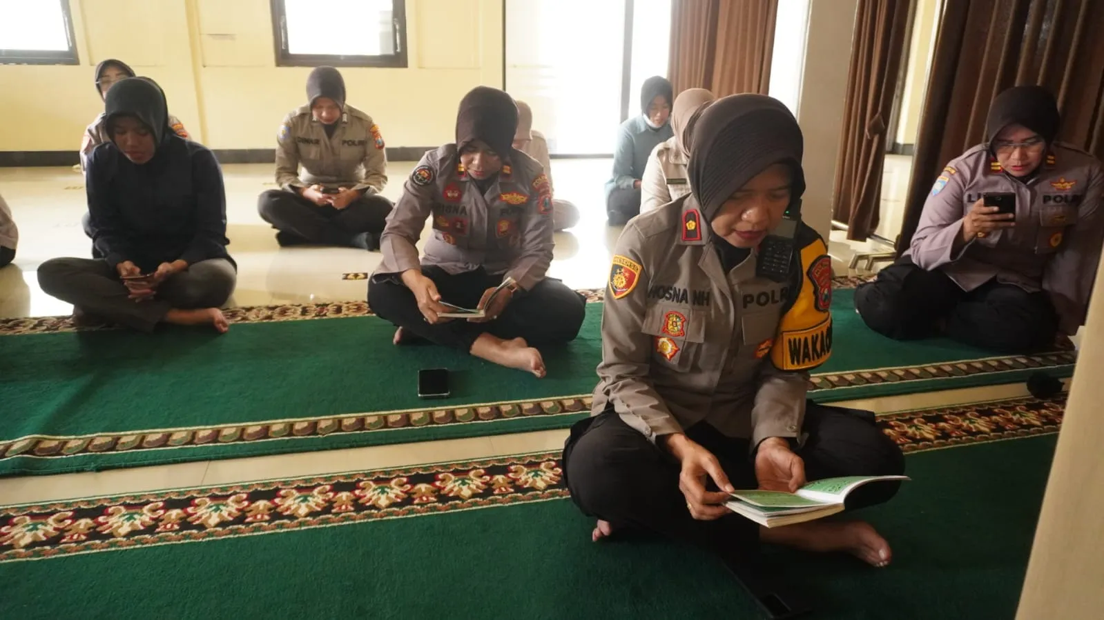 Gelar Binrohtal, Wakapolres Bangkalan: Seimbangkan Antara Tugas Duniawi dan Kewajiban Akhirat