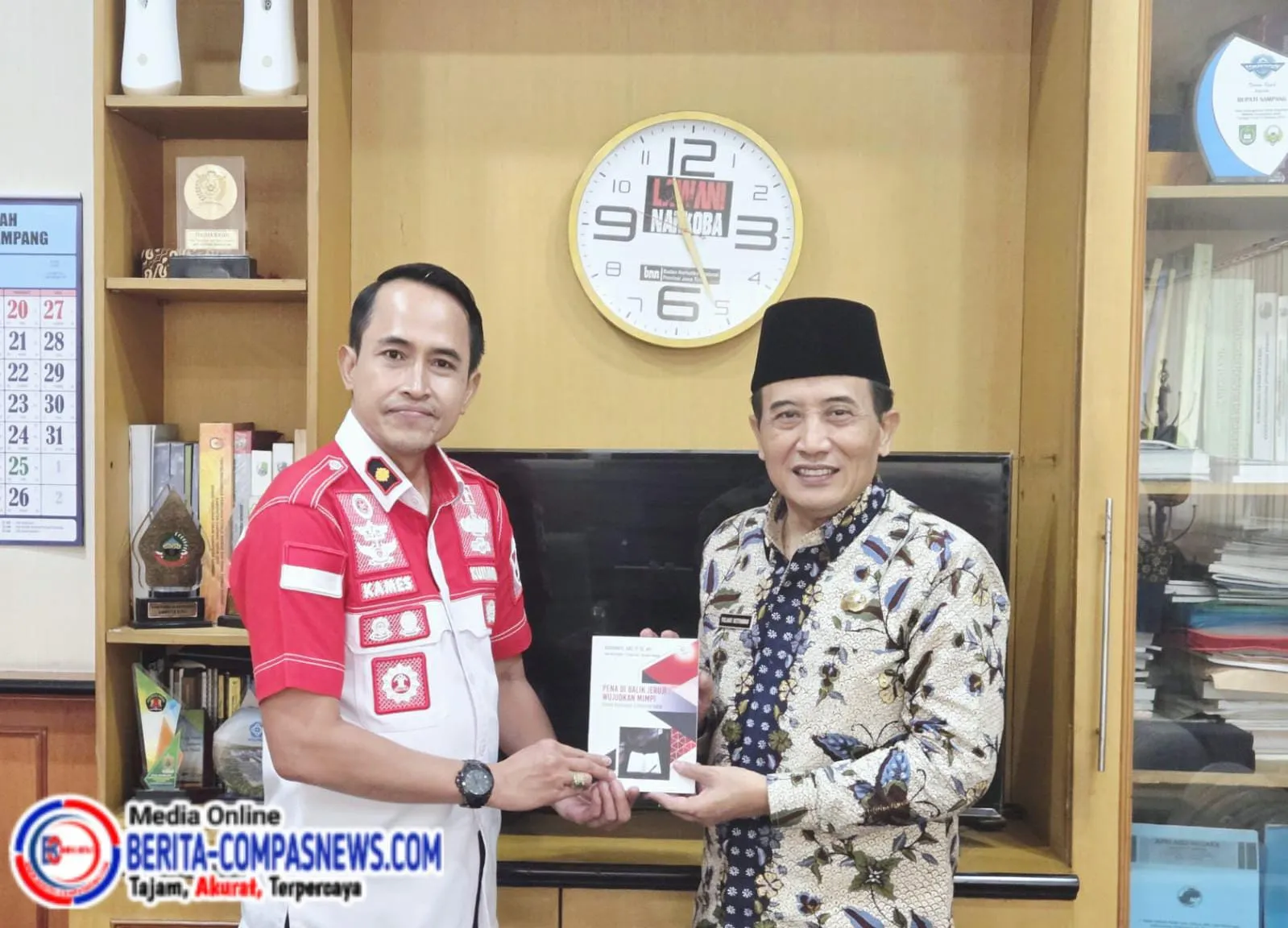 Kunjungan Silaturahmi Karutan Sampang ke Sekretaris Daerah Pemkab Sampang