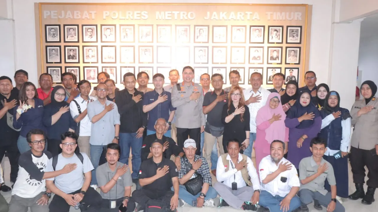 Perkuat Sinergi, Polres Metro Jakarta Timur dan Awak Media Sepakat Jalin Kolaborasi Komunikasi Publik yang Sehat
