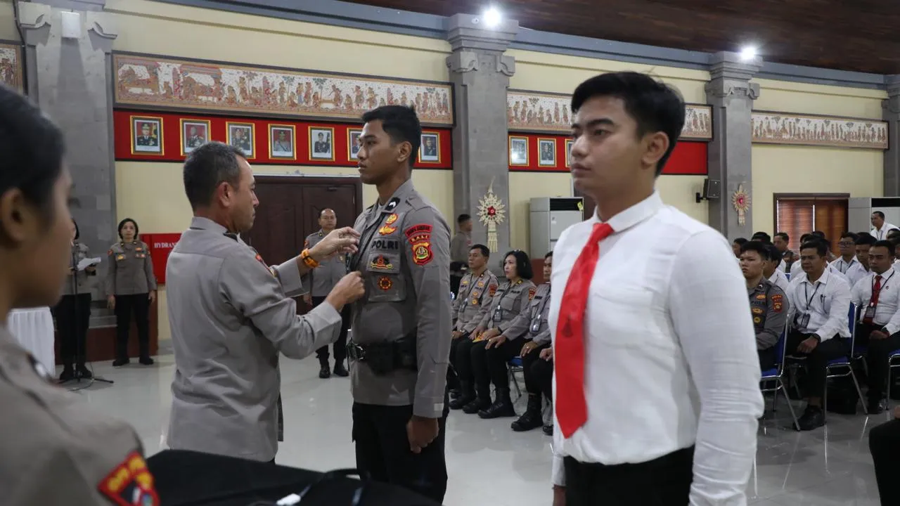 Polda Bali Gelar Latihan Pra Oprasi Sikat Agung 2025
