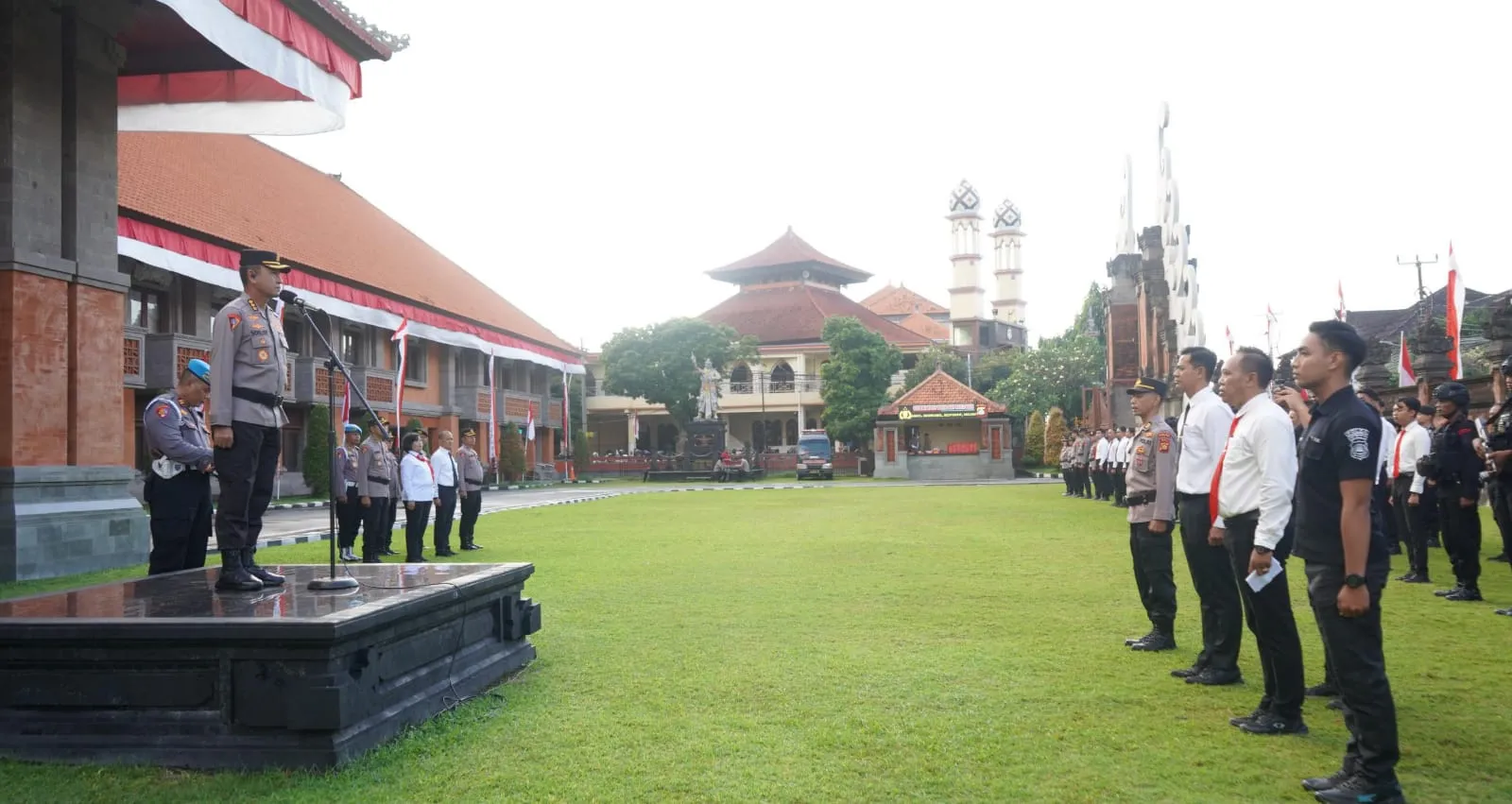Polda Bali Gelar Apel Operasi Sikat Agung 2025, Tegaskan Komitmen Berantas Kriminalitas