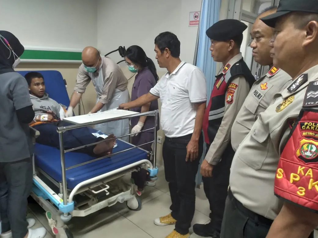 Polsek Cakung Tindaklanjuti Laporan Korban Tawuran di Kawasan Industri Pulogadung