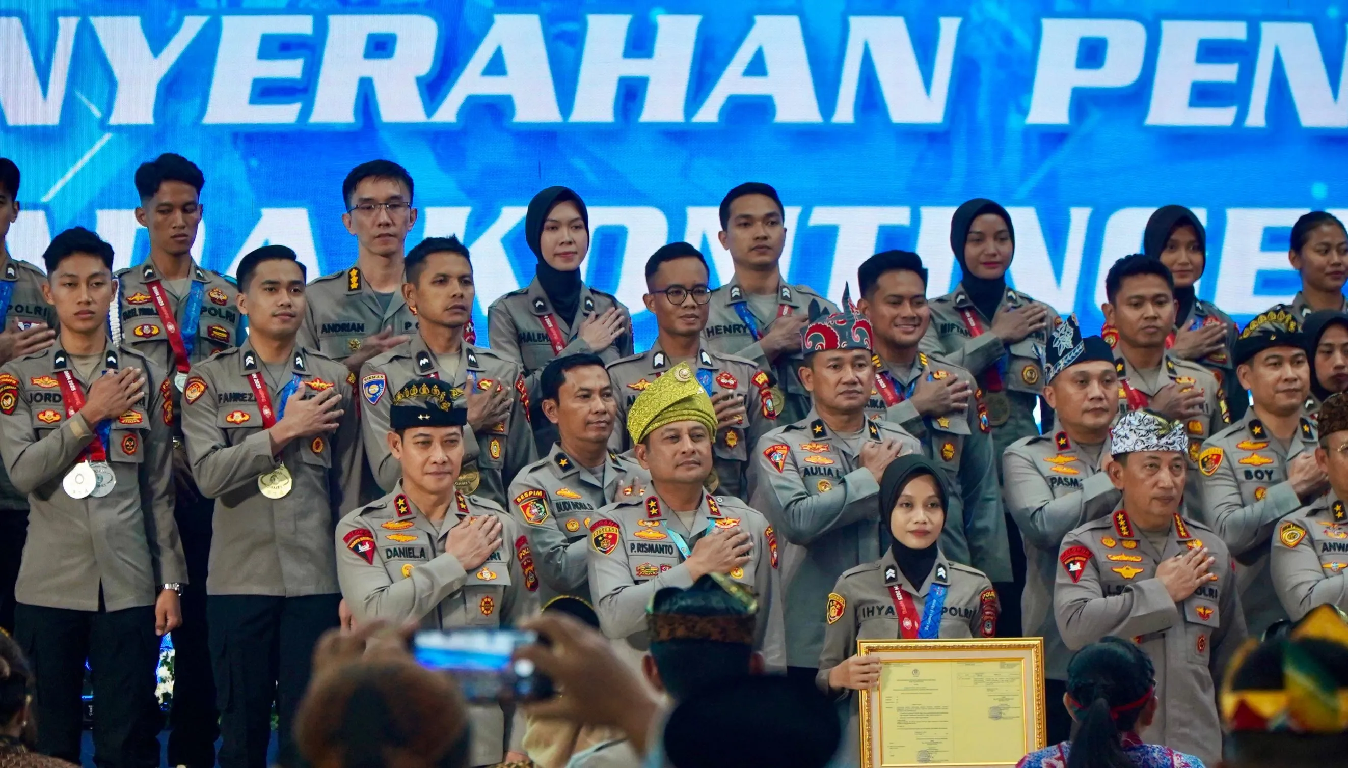Polda Kalbar: Borong Berbagai Juara Lomba Ketahanan Pangan Tingkat Nasional