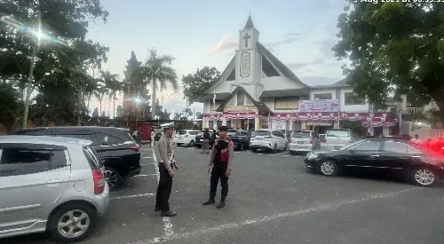 Ibadah Minggu di Gereja Ekklesia, Polres Bandara Siapkan Pengamanan