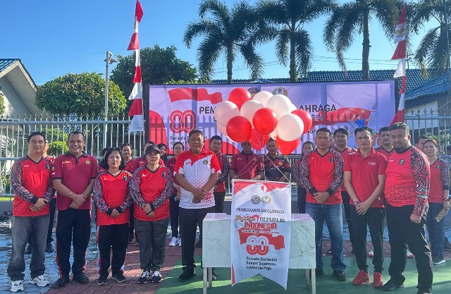 Lapas Kelas IIB Tebing Tinggi Gelar Pembukaan Pekan Olahraga Peringati HUT RI ke-80