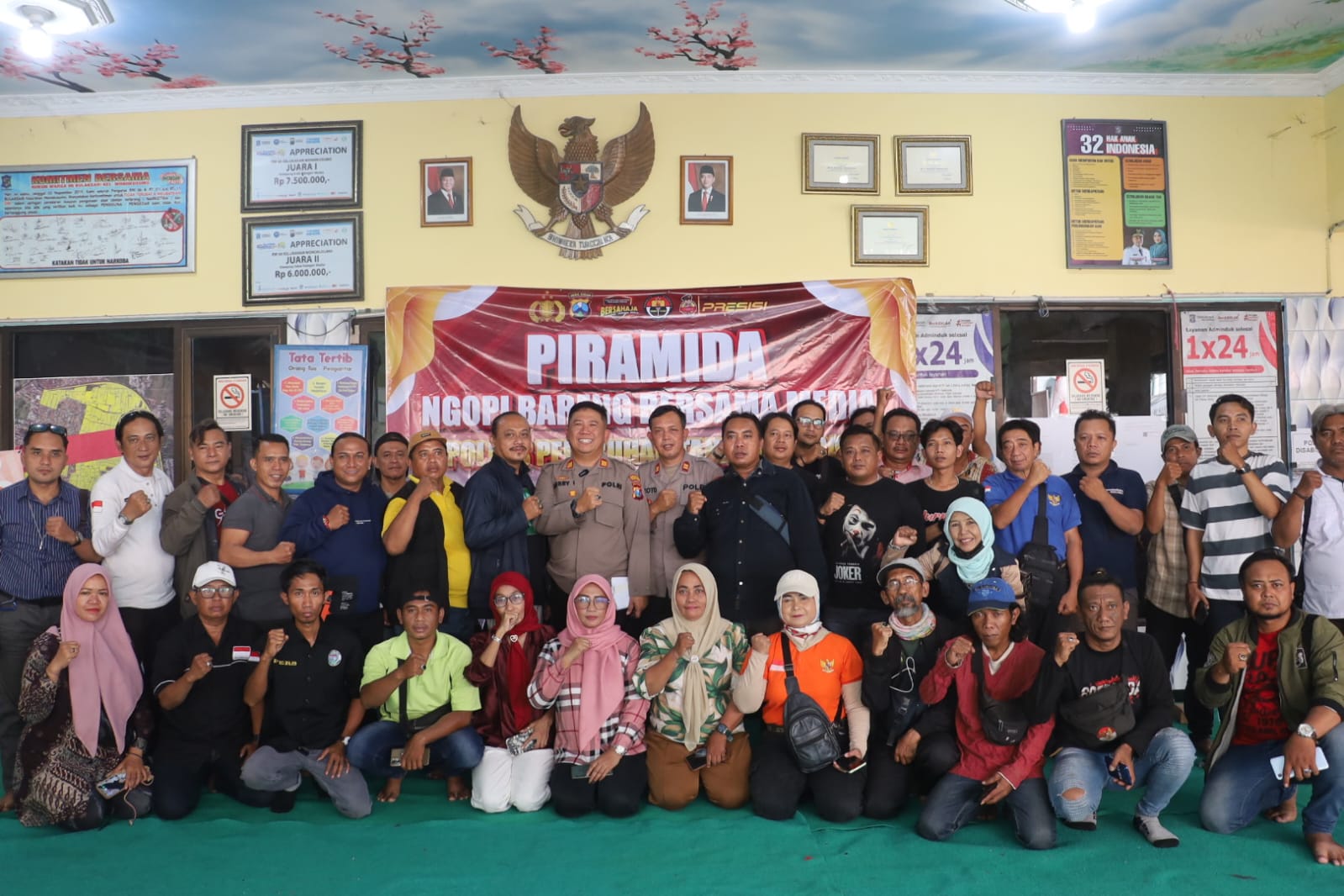 Polres Pelabuhan Tanjung Perak Perkuat Sinergi dengan Insan Pers Lewat Program Piramida
