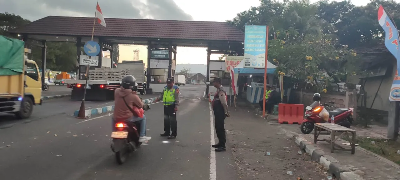 Situasi Lalu Lintas di Pintu Masuk dan Keluar Bali di Pelabuhan Gilimanuk Lancar, Nihil Antrean