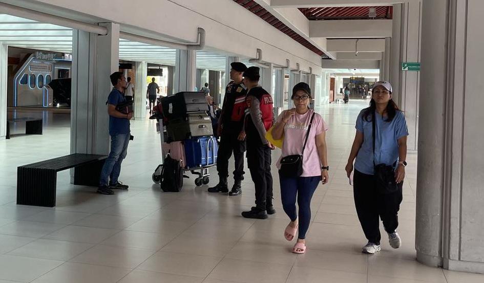 Polres Bandara Tingkatkan Patroli KRYD di Terminal Domestik Untuk Jaga Kamtibmas