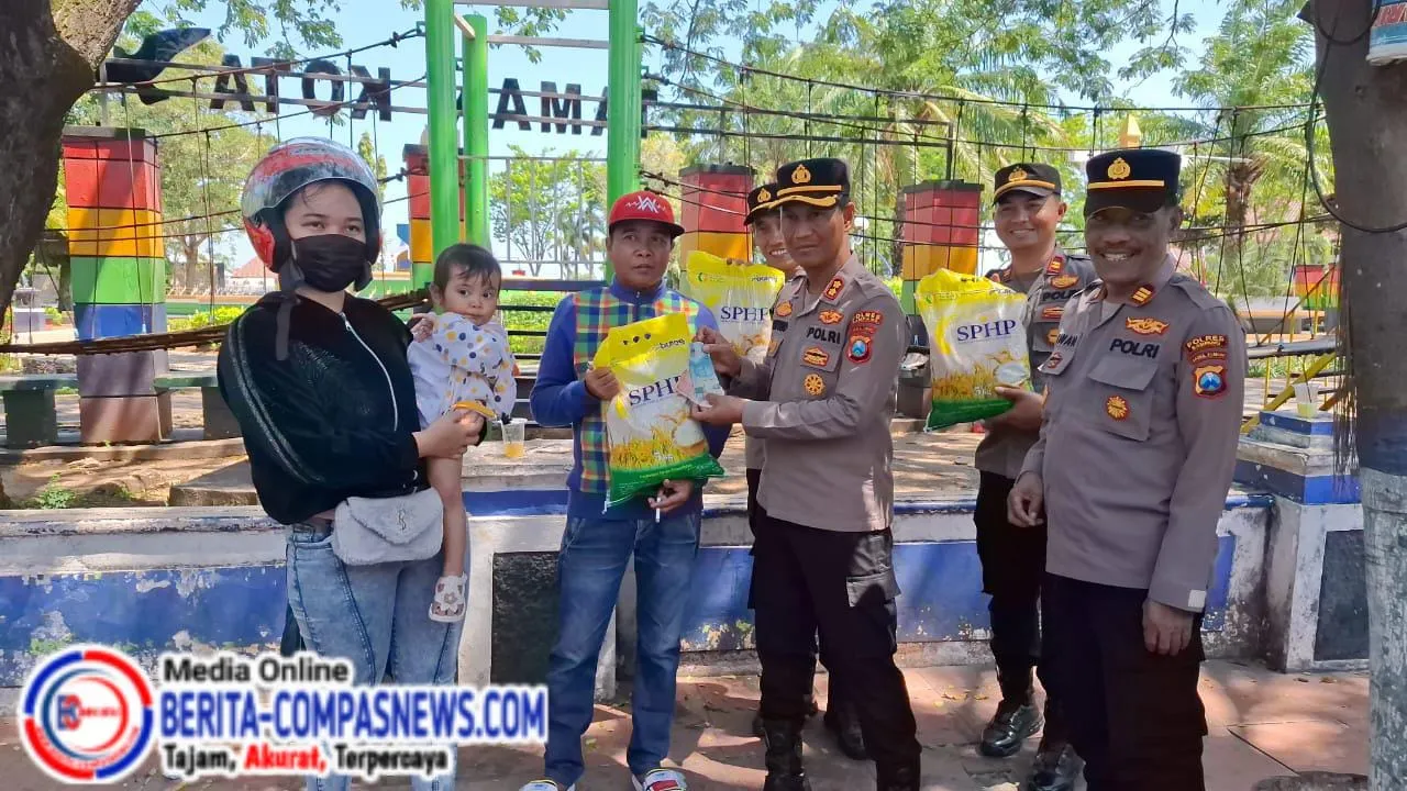 Polres Sampang Dukung Gerakan Pangan Murah, Sediakan 50 Ton Beras SPHP untuk Masyarakat