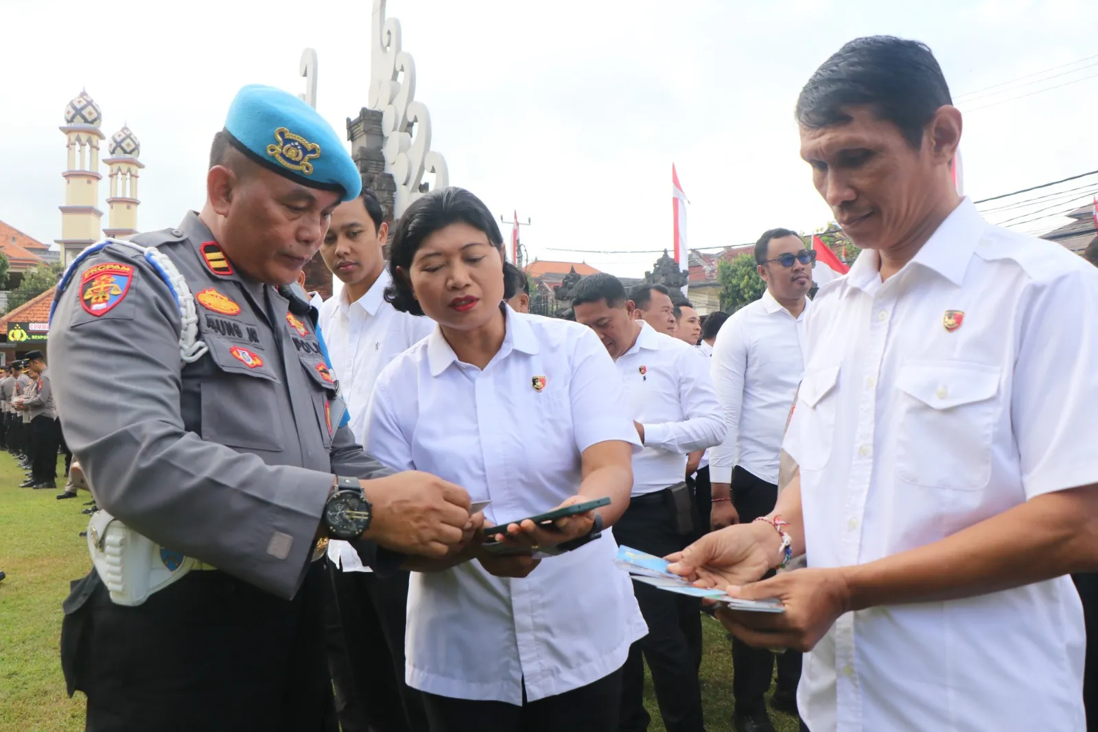 Tingkatkan Citra Polri, Ratusan Personel Polda Bali Menjadi Sasaran Gaktibplin