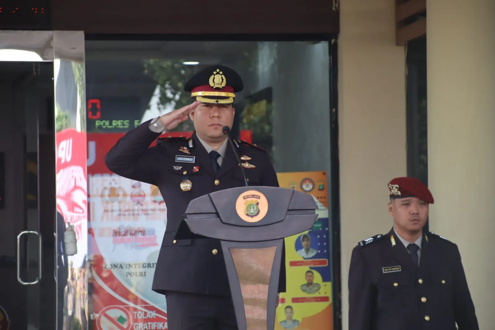Polres Pelabuhan Tanjung Priok Gelar Upacara HUT ke-80 RI dengan Khidmat dan Penuh Nasionalisme