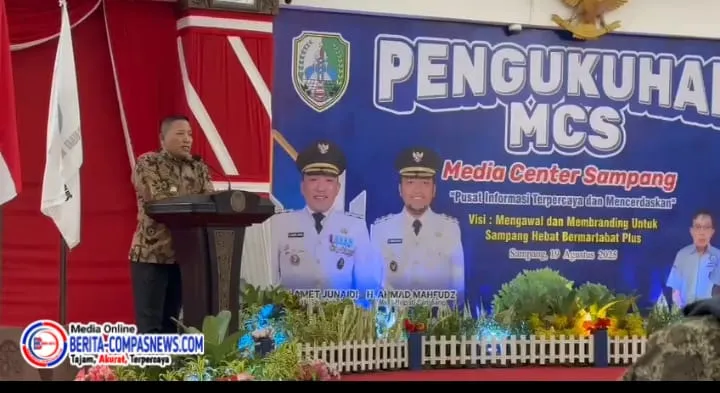 Bupati Sampang Kukuhkan Media Center Sampang, Era Baru Pembangunan Dimulai