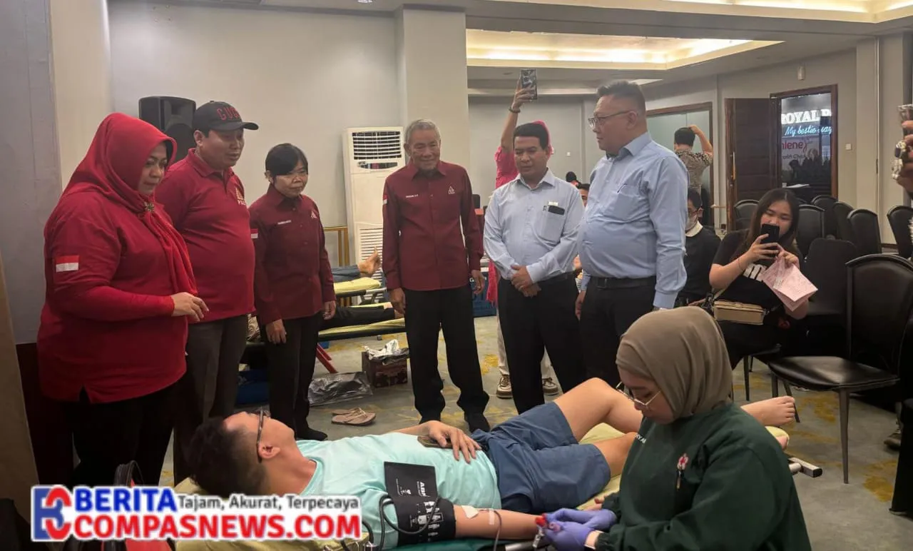 Royal Palm Hotel Gandeng PMI Gelar Donor Darah di Bulan Kemerdekaan