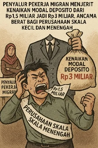 Penyalur Pekerja Migran Menjerit Kenaikan Modal Deposito dari Rp 1,5 Miliar Jadi Rp 3 Miliar, Ancaman Berat bagi Perusahaan Skala Kecil dan Menengah
