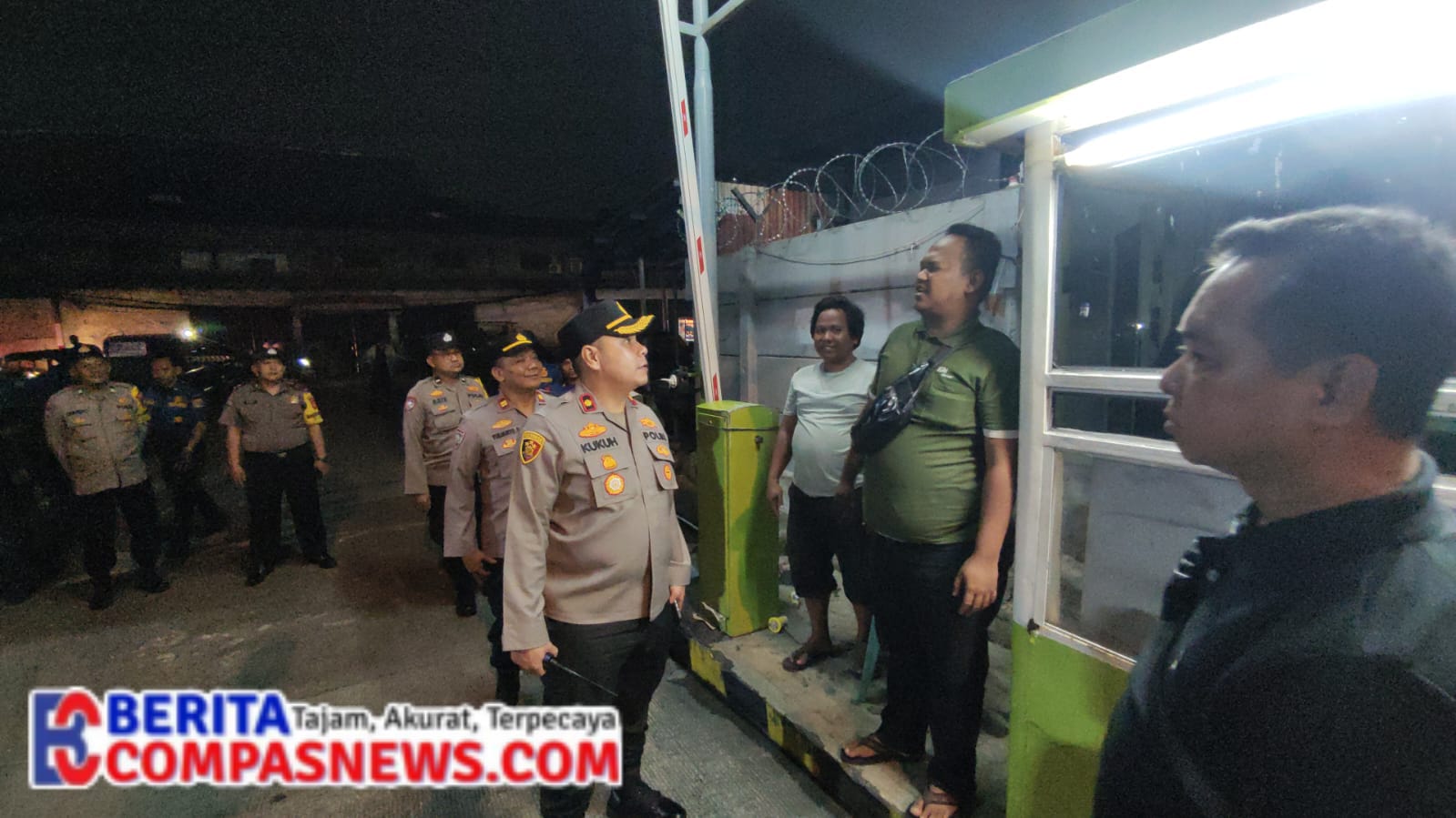 Patroli Tiga Pilar Kecamatan Tambora Dalam Rangka Kegiatan Rutin Yang Di Tingkatkan ( KRYD).