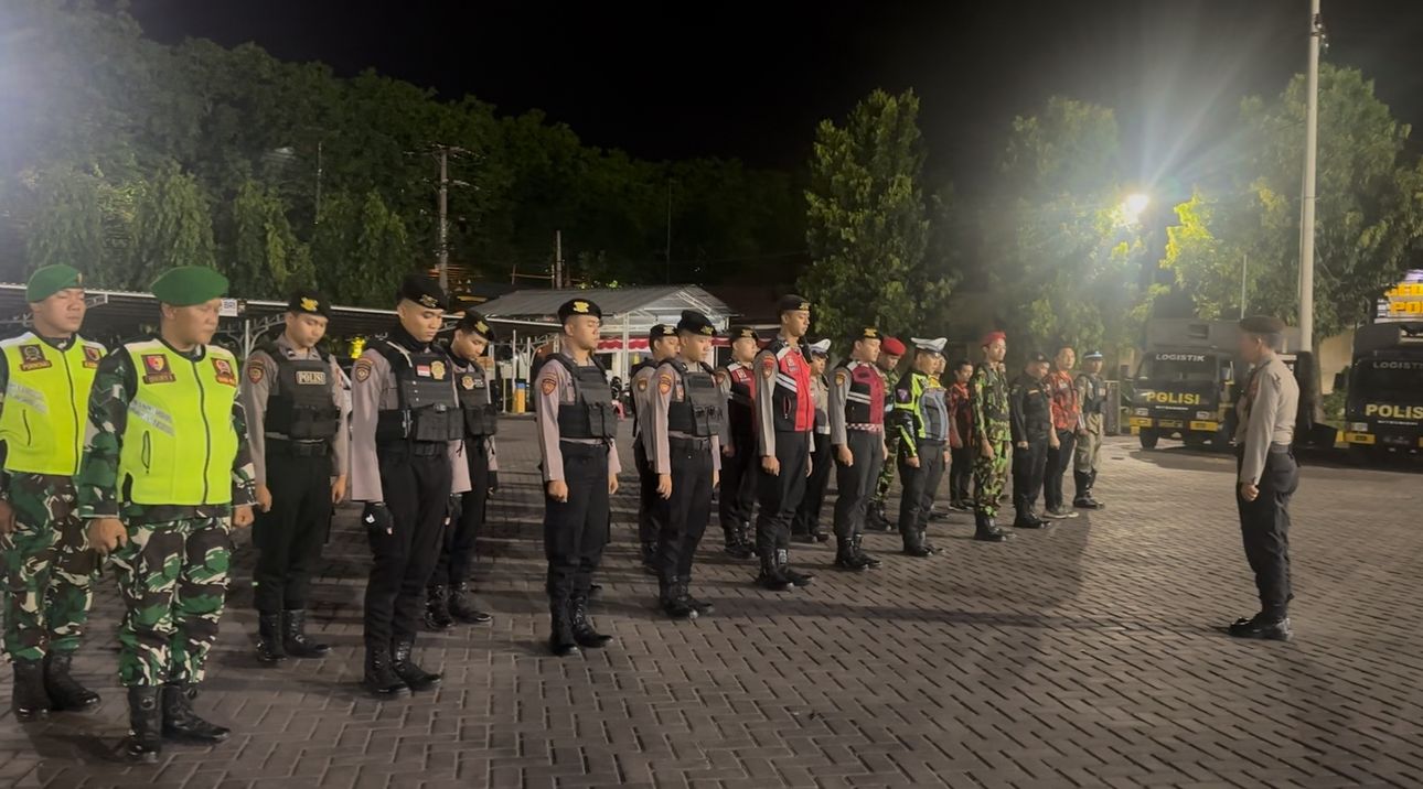 Situasi Kamtibmas Terkendali, Polres Pasuruan Terus Laksanakan. Patroli Skala Besar Untuk Jogo Pasuruan