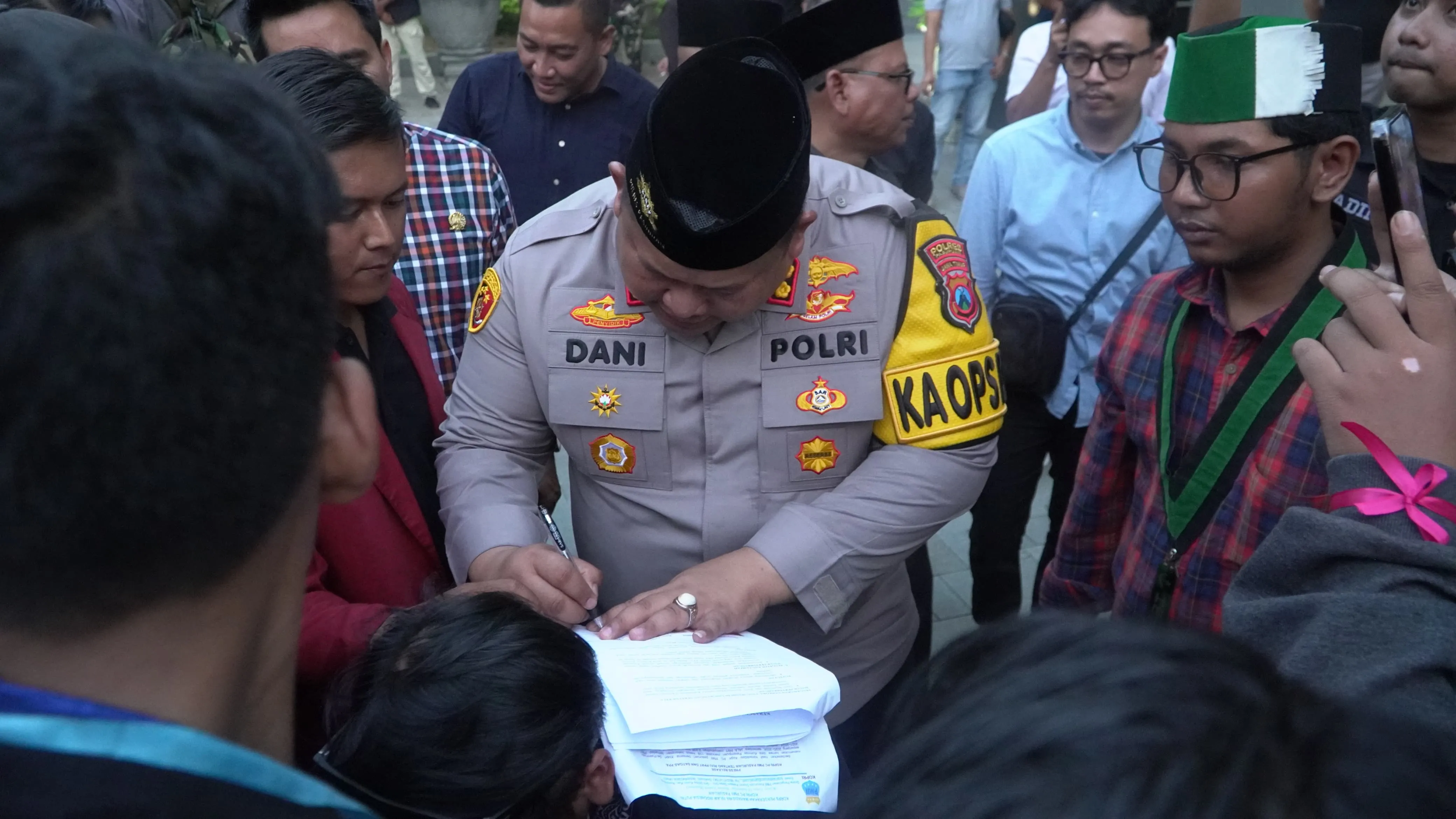 Mahasiswa Cipayung Plus Gelar Audiensi Dengan Forkopimda, Kapolres: Audiensi Berjalan Aman