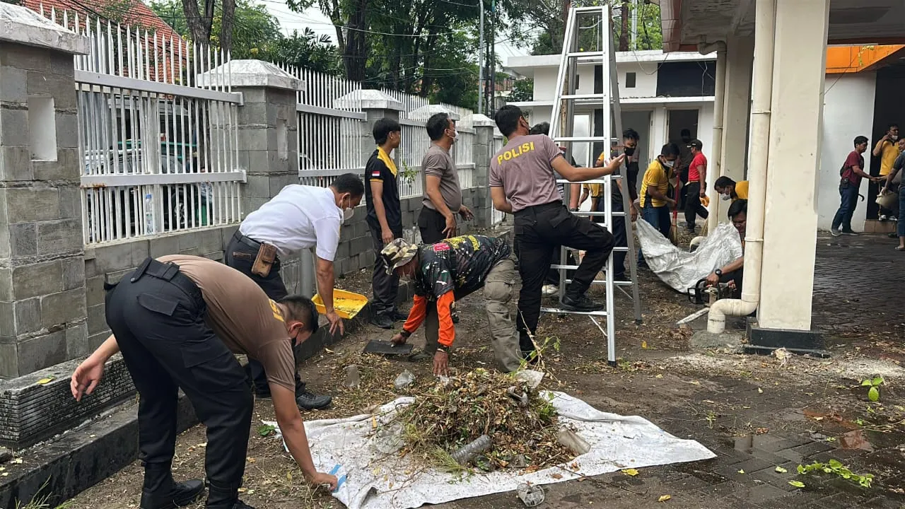 Surabaya Bangkit: Semangat Baru Polsek Tegalsari dari Kantor Sementara