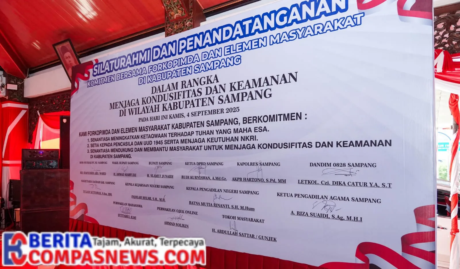 Kekecewaan PWI Sampang: Wartawan dan LSM Dinilai Tidak Dihargai dalam Penandatanganan Komitmen Bersama