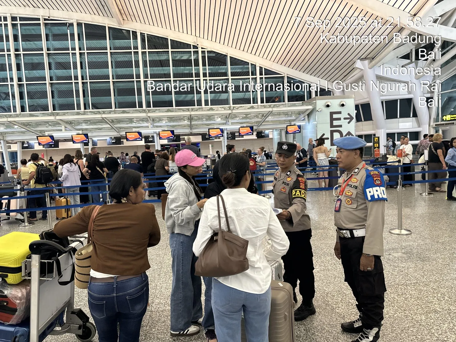 Polres Bandara Ngurah Rai Perketat Patroli Malam, Pastikan Wisatawan Aman dan Nyaman