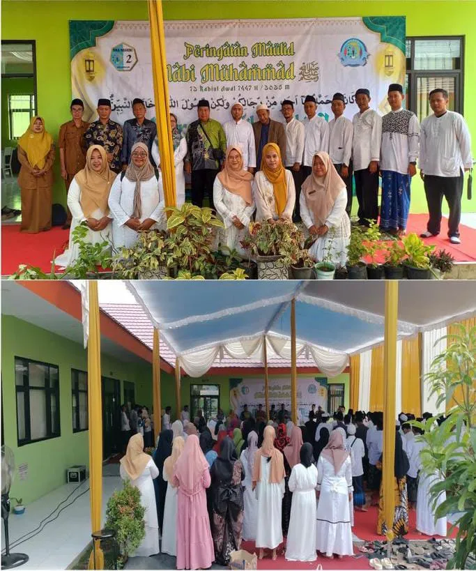 SMAN 2 Kraksaan Gelar Peringatan Maulid Nabi Serta Pererat Silaturahmi Dengan Tokoh Masyarakat