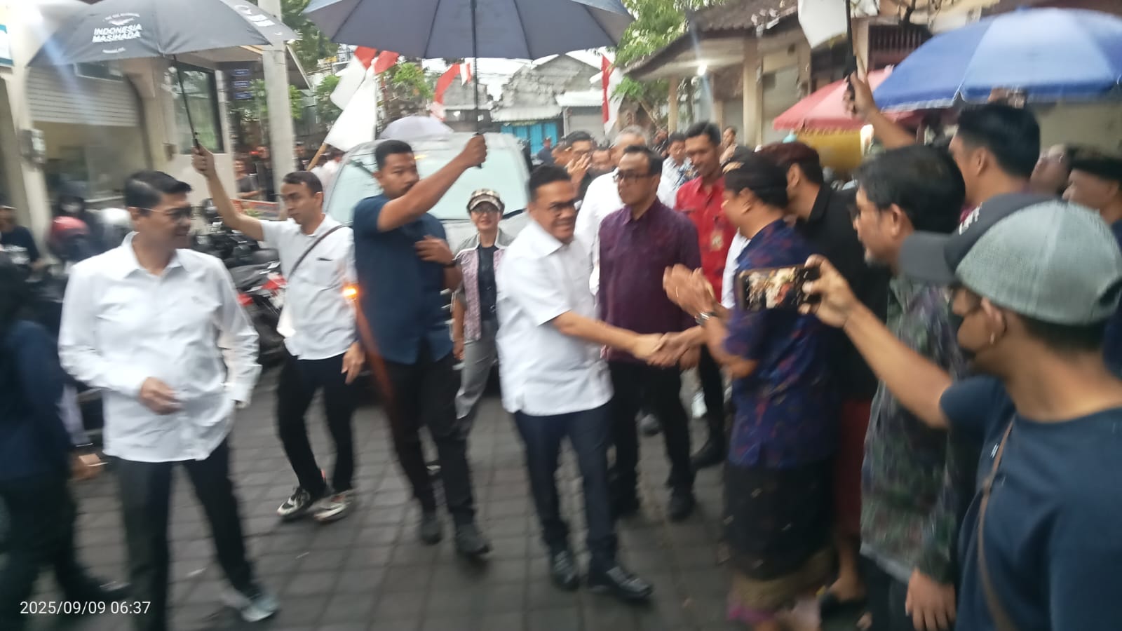 Kunjungan Menteri Perdagangan ke Pasar Nyangelan Denpasar Selatan