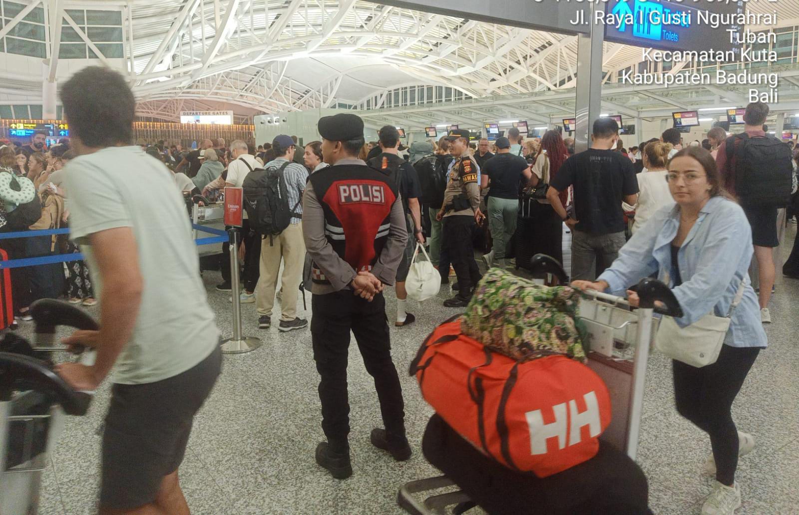 Polres Bandara Ngurah Rai Perketat Patroli Malam, Pastikan Wisatawan Aman dan Nyaman