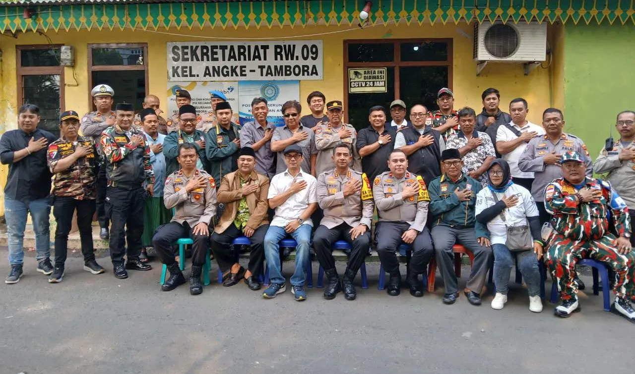 Kapolres Metro Jakarta Barat Lakukan Kunjungan Silaturahmi kepada Tomas dan Toga di Kecamatan Tambora