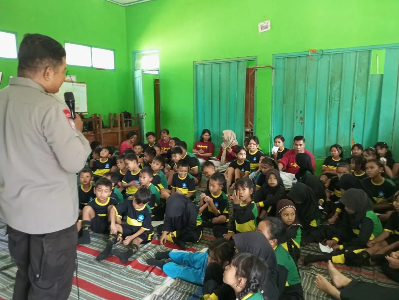 Kapolres Nganjuk Dorong Kesadaran Berlalu Lintas Sejak Dini di Kalangan Pelajar