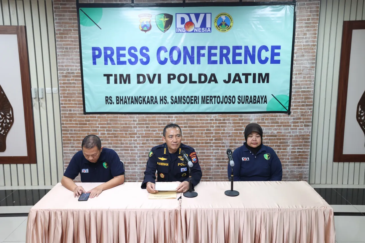 Tim DVI Polda Jatim Berhasil Identifikasi 53 Korban Ponpes Al-Khoziny Sidoarjo