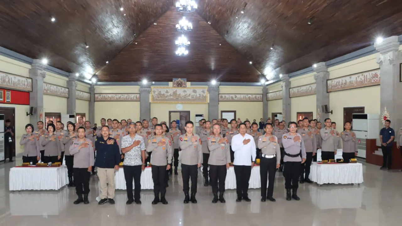 Beri Arahan Dalam Giat Peningkatan Kemampuan Kompetensi Pamapta SPKT, Ini Penyampaian Kapolda Bali