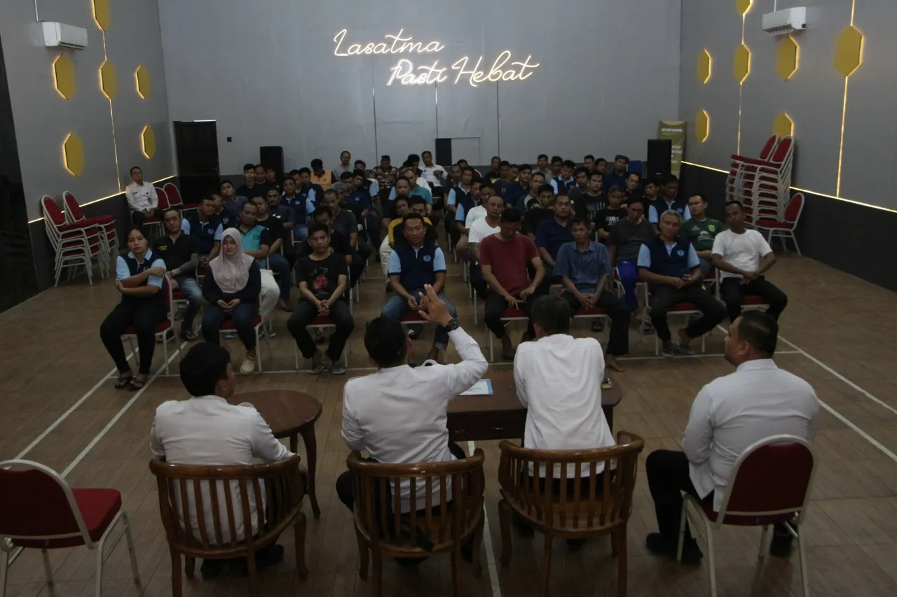 Jaga Kondusivitas Lapas, Lapas I Madiun Beri Pengarahan Keamanan kepada Perwakilan Warga Binaan