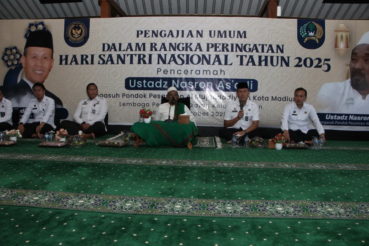Jiwa Santri Tak Pernah Padam, Lapas I Madiun Gelar Peringatan Hari Santri Nasional dengan Penuh Makna