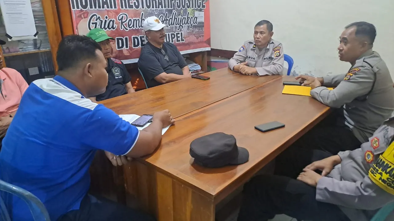 Polres Jembrana Sambang Kamtibmas, Silaturahmi Perkuat Sinergi Dengan Tokoh Masyarakat